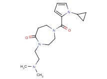 1-[(1-cyclopropyl-1H-pyrrol-2-yl)carbonyl]-4-[2-(dimethylamino)ethyl]-1,4-diazepan-5-one