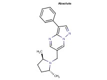 6-{[(2R,5R)-2,5-dimethylpyrrolidin-1-yl]methyl}-3-phenylpyrazolo[1,5-a]pyrimidine