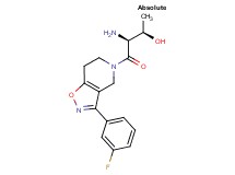 (2R,3S)-3-amino-4-[3-(3-fluorophenyl)-6,7-dihydroisoxazolo[4,5-c]pyridin-5(4H)-yl]-4-oxobutan-2-ol