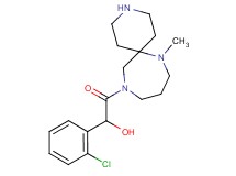 1-(2-chlorophenyl)-2-(7-methyl-3,7,11-triazaspiro[5.6]dodec-11-yl)-2-oxoethanol