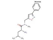 N~1~-methyl-N~1~-[(3-phenylisoxazol-5-yl)methyl]-D-leucinamide