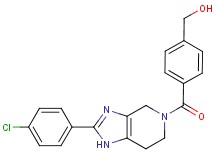 (4-{[2-(4-chlorophenyl)-1,4,6,7-tetrahydro-5H-imidazo[4,5-c]pyridin-5-yl]carbonyl}phenyl)methanol
