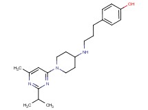 4-(3-{[1-(2-isopropyl-6-methylpyrimidin-4-yl)piperidin-4-yl]amino}propyl)phenol