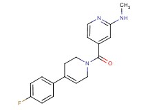 4-{[4-(4-fluorophenyl)-3,6-dihydropyridin-1(2H)-yl]carbonyl}-N-methylpyridin-2-amine