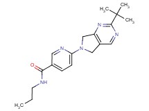 6-(2-tert-butyl-5,7-dihydro-6H-pyrrolo[3,4-d]pyrimidin-6-yl)-N-propylnicotinamide