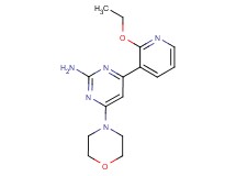 4-(2-ethoxypyridin-3-yl)-6-morpholin-4-ylpyrimidin-2-amine