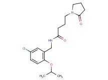 N-(5-chloro-2-isopropoxybenzyl)-4-(2-oxopyrrolidin-1-yl)butanamide