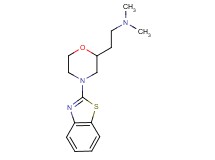 2-[4-(1,3-benzothiazol-2-yl)-2-morpholinyl]-N,N-dimethylethanamine