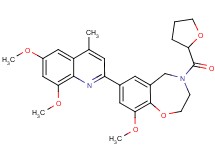 7-(6,8-dimethoxy-4-methyl-2-quinolinyl)-9-methoxy-4-(tetrahydro-2-furanylcarbonyl)-2,3,4,5-tetrahydro-1,4-benzoxazepine