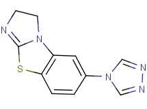 6-(4H-1,2,4-triazol-4-yl)-2,3-dihydroimidazo[2,1-b][1,3]benzothiazole