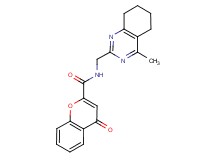N-[(4-methyl-5,6,7,8-tetrahydroquinazolin-2-yl)methyl]-4-oxo-4H-chromene-2-carboxamide