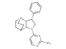 4-[(3R*,3aR*,7aR*)-3-phenylhexahydro-4,7-ethanopyrrolo[3,2-b]pyridin-1(2H)-yl]pyrimidin-2-amine
