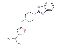 2-{1-[(3-isopropylisoxazol-5-yl)methyl]piperidin-4-yl}-1H-benzimidazole
