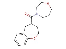 4-(2,3,4,5-tetrahydro-1-benzoxepin-4-ylcarbonyl)-1,4-oxazepane