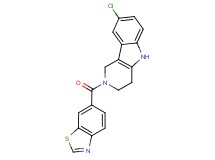2-(1,3-benzothiazol-6-ylcarbonyl)-8-chloro-2,3,4,5-tetrahydro-1H-pyrido[4,3-b]indole