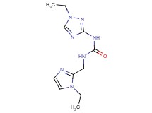 N-[(1-ethyl-1H-imidazol-2-yl)methyl]-N'-(1-ethyl-1H-1,2,4-triazol-3-yl)urea
