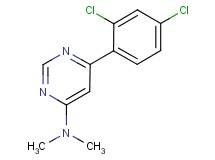 6-(2,4-dichlorophenyl)-N,N-dimethylpyrimidin-4-amine