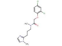 2-(2,4-dichlorophenoxy)-N-methyl-N-[3-(1-methyl-1H-imidazol-2-yl)propyl]acetamide