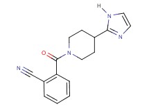 2-{[4-(1H-imidazol-2-yl)-1-piperidinyl]carbonyl}benzonitrile
