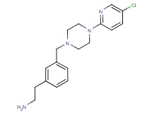 [2-(3-{[4-(5-chloro-2-pyridinyl)-1-piperazinyl]methyl}phenyl)ethyl]amine dihydrochloride
