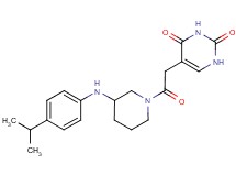 5-(2-{3-[(4-isopropylphenyl)amino]-1-piperidinyl}-2-oxoethyl)-2,4(1H,3H)-pyrimidinedione