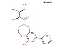 4-(O-methyl-L-threonyl)-7-(3-pyridinyl)-2,3,4,5-tetrahydro-1,4-benzoxazepin-9-ol dihydrochloride