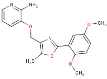 3-{[2-(2,5-dimethoxyphenyl)-5-methyl-1,3-oxazol-4-yl]methoxy}pyridin-2-amine