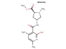 methyl (2S,4R)-4-{[(2-hydroxy-4,6-dimethyl-3-pyridinyl)carbonyl]amino}-1-methyl-2-pyrrolidinecarboxylate