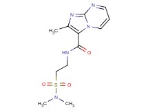 N-{2-[(dimethylamino)sulfonyl]ethyl}-2-methylimidazo[1,2-a]pyrimidine-3-carboxamide