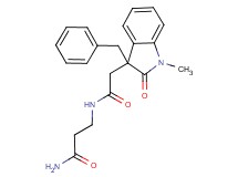 3-{[(3-benzyl-1-methyl-2-oxo-2,3-dihydro-1H-indol-3-yl)acetyl]amino}propanamide