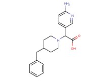 (6-aminopyridin-3-yl)(4-benzylpiperidin-1-yl)acetic acid