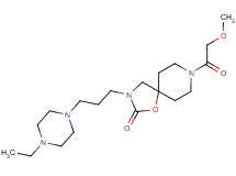 3-[3-(4-ethylpiperazin-1-yl)propyl]-8-(methoxyacetyl)-1-oxa-3,8-diazaspiro[4.5]decan-2-one