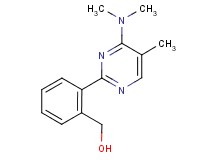 {2-[4-(dimethylamino)-5-methylpyrimidin-2-yl]phenyl}methanol