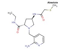(4R)-1-[(2-aminopyridin-3-yl)methyl]-N-ethyl-4-{[(methylthio)acetyl]amino}-L-prolinamide
