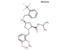 (4S)-1-(2,3-dimethoxybenzyl)-N-isopropyl-4-{[2-(trifluoromethyl)benzyl]amino}-L-prolinamide