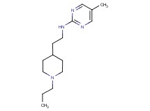 5-methyl-N-[2-(1-propylpiperidin-4-yl)ethyl]pyrimidin-2-amine