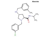 (4R)-1-(3-chlorobenzyl)-N-isopropyl-4-[(3-methylbenzyl)amino]-L-prolinamide