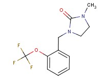 1-methyl-3-[2-(trifluoromethoxy)benzyl]imidazolidin-2-one