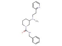 N-benzyl-3-{methyl[2-(2-pyridinyl)ethyl]amino}-1-piperidinecarboxamide
