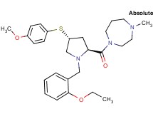 1-{(4R)-1-(2-ethoxybenzyl)-4-[(4-methoxyphenyl)thio]-L-prolyl}-4-methyl-1,4-diazepane