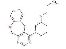 4-(3-propoxypiperidin-1-yl)-5,11-dihydro[1]benzoxepino[3,4-d]pyrimidine