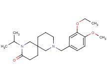 8-(3-ethoxy-4-methoxybenzyl)-2-isopropyl-2,8-diazaspiro[5.5]undecan-3-one