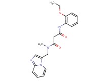 N'-(2-ethoxyphenyl)-N-(imidazo[1,2-a]pyridin-3-ylmethyl)-N-methylmalonamide