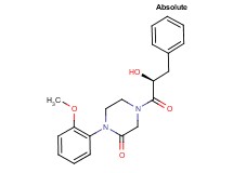4-[(2S)-2-hydroxy-3-phenylpropanoyl]-1-(2-methoxyphenyl)-2-piperazinone