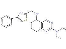 N~2~,N~2~-dimethyl-N~5~-[(4-phenyl-1,3-thiazol-2-yl)methyl]-5,6,7,8-tetrahydro-2,5-quinazolinediamine