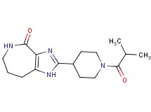 2-(1-isobutyrylpiperidin-4-yl)-5,6,7,8-tetrahydroimidazo[4,5-c]azepin-4(1H)-one