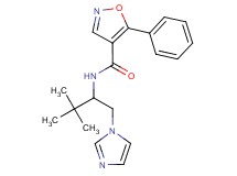 N-[1-(1H-imidazol-1-ylmethyl)-2,2-dimethylpropyl]-5-phenylisoxazole-4-carboxamide