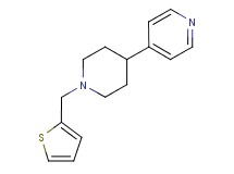 4-[1-(2-thienylmethyl)piperidin-4-yl]pyridine