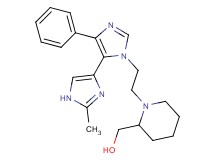 {1-[2-(2-methyl-5'-phenyl-1H,3'H-4,4'-biimidazol-3'-yl)ethyl]piperidin-2-yl}methanol