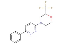 4-(6-phenylpyridazin-3-yl)-2-(trifluoromethyl)morpholine